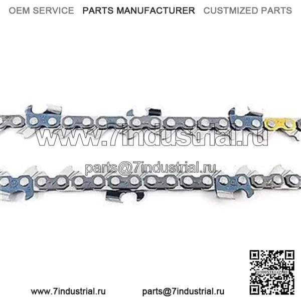 100-футовая цепь X-CUT с пропущенными зубьями C85S 3/8 дюйма, 0,058 дюйма