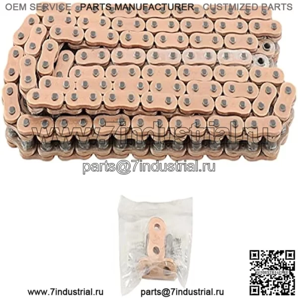G530-SR-L-120 530 X-Seal Chain 120 Link, совместимая с/замена для Yamaha FZR 600 1990-1999, FZS 1000 S 2001-2015, FZX 750 Fazer 1986-1987, XJR 1300 2002-2006, XJR 1300 СП 2001 - Image 2