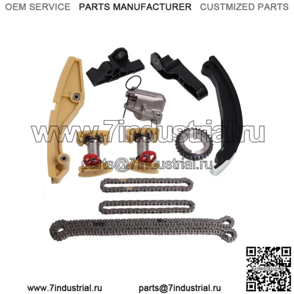 Комплект цепи ГРМ подходит для Ford F150 Explorer Mustang Edge Taurus Lincoln MKZ 9-0738S (Для: Ford F-150)