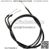 Трос дроссельной заслонки для Sportster XL883 XL 883 XL1200 XL 1200 2002 2003 2004 2005 2006 2007 2008 2009 2010 2011 2012 2013 2014 (110 см)