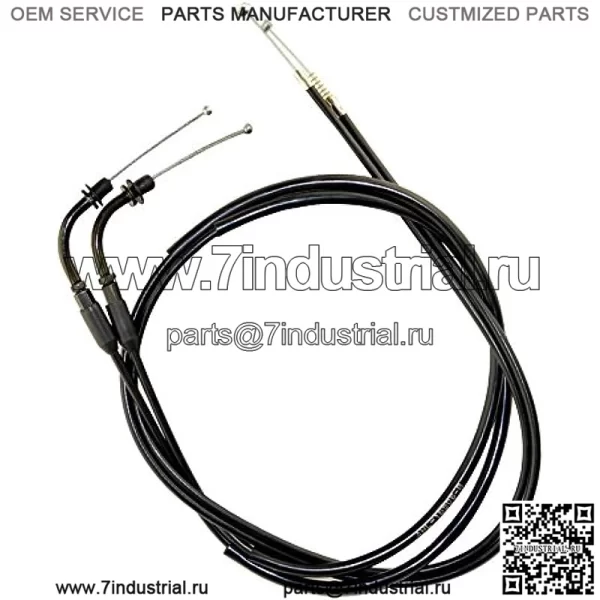 Трос дроссельной заслонки для Sportster XL883 XL 883 XL1200 XL 1200 2002 2003 2004 2005 2006 2007 2008 2009 2010 2011 2012 2013 2014 (110 см)