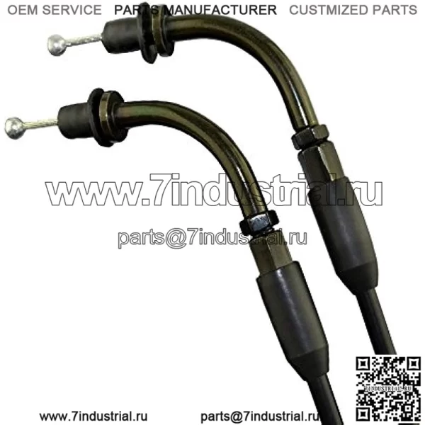 Трос дроссельной заслонки для Sportster XL883 XL 883 XL1200 XL 1200 2002 2003 2004 2005 2006 2007 2008 2009 2010 2011 2012 2013 2014 (110 см) - Image 2