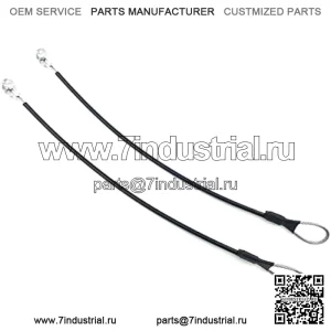 Сменный трос задней двери M159508 подходит для John Deere Gator HPX615E, HPX815E, M-Gator A1 (военный 6X4 Gator), TE Gator, TH 6x4 Gator (дизель), TH 6x4 Gator (газ), TX 4X2 Gator, TX 4X2 Gator (Turf).