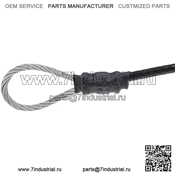 Сменный трос задней двери M159508 подходит для John Deere Gator HPX615E, HPX815E, M-Gator A1 (военный 6X4 Gator), TE Gator, TH 6x4 Gator (дизель), TH 6x4 Gator (газ), TX 4X2 Gator, TX 4X2 Gator (Turf). - Image 3