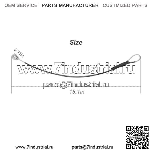 Кабели задней двери заменяют M159508, подходят для John Deere Gators M TE TH TX HPX615E HPX815E XUV625i XUV825i XUV825i S4 XUV835R XUM865E XUU865M XUV865R TX 4X2 TX Turf, 2 шт. - Image 2