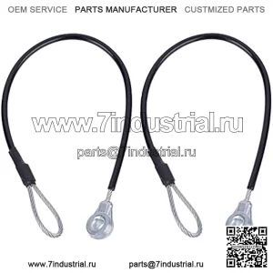 M159508 2 шт. кабель для оборудования задней двери, подходит для John Deere Gators M TE TH TX XUV TH TX HPX615E HPX815E XUV825E/M Кабели задней двери
