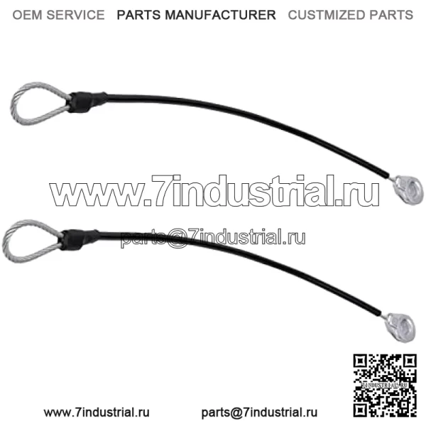 M159508 2 шт. кабель для оборудования задней двери, подходит для John Deere Gators M TE TH TX XUV TH TX HPX615E HPX815E XUV825E/M Кабели задней двери - Image 2