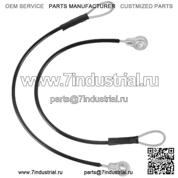 Кабель задней двери, 2 шт., M159508, совместимый с внедорожником John Deere Gator M TE TH TX XUV HPX615E XUV835E XUV855M XUV865R