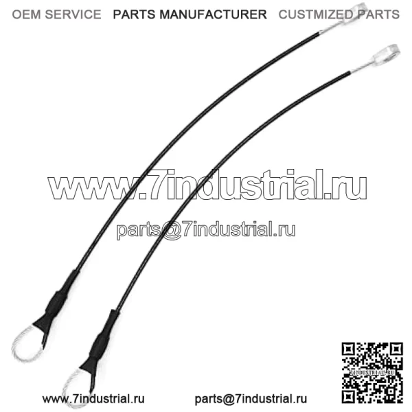 2 шт. троса задней двери, совместимые с John Deere Gator HPX615E HPX815E Замена: M159508