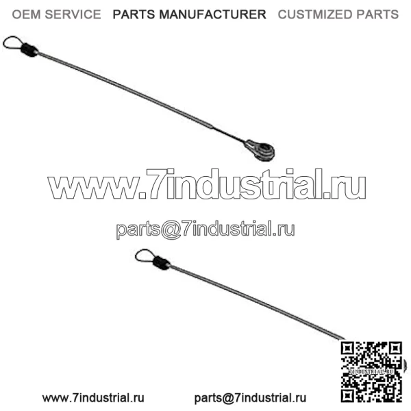 Пара тросов задней двери подходит для John Deere M15 9508 подходит для Gator XUV865R HPX615E HPX815E - Image 2