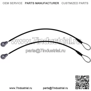 Кабель задней двери M159508, 2 шт., подходит для John Deere Gator XUV 625i XUV 825i HPX615E HPX815E
