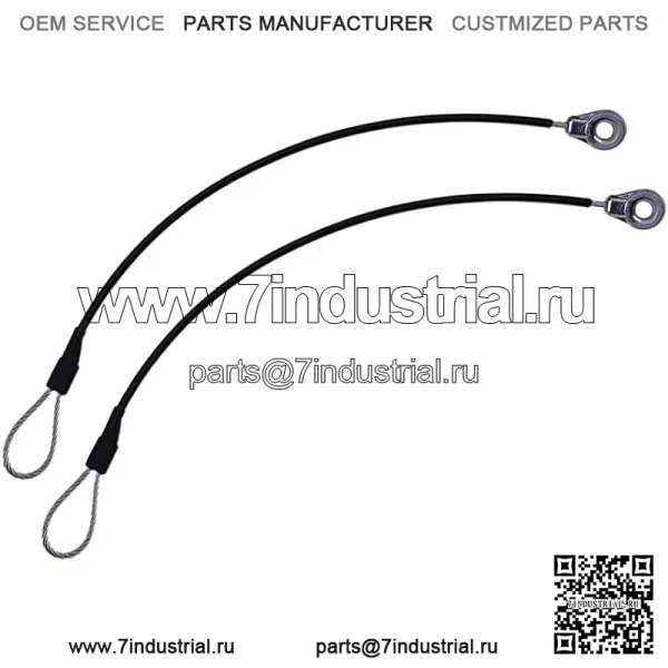 Кабель задней двери M159508, 2 шт., подходит для John Deere Gator XUV 625i XUV 825i HPX615E HPX815E - Image 3