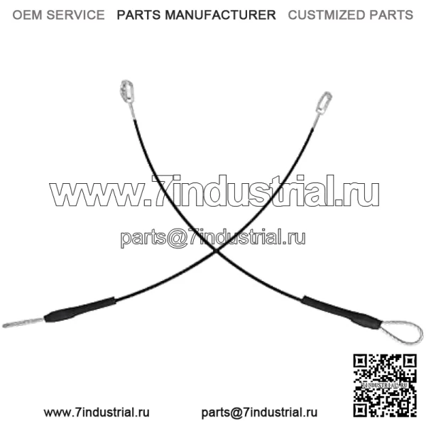 Кабель задней двери M159508, 2 шт., совместим с John Deere Gators M TE TH TX XUV HPX615E HPX815E XUV865R XUV825E XUV825M XUV835E XUV835M XUV835R XUV855E XUV865E XUV865M