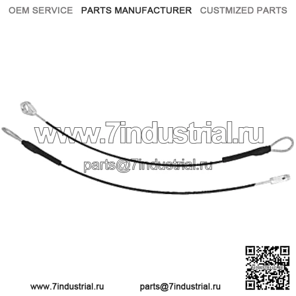 Кабель задней двери M159508, 2 шт., совместим с John Deere Gators M TE TH TX XUV HPX615E HPX815E XUV865R XUV825E XUV825M XUV835E XUV835M XUV835R XUV855E XUV865E XUV865M - Image 3