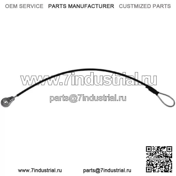 Tolxh #M159508 Трос задней двери HPX615E, HPX815E Качественные прочные новые запасные части для John Deere - Image 2