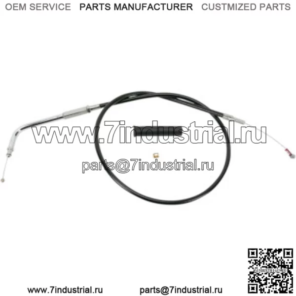 Черный виниловый трос холостого хода 31 3/4" Stock OE 56382-96 Harley Sportster XLC 1200 96-98 (Для: Harley-Davidson)