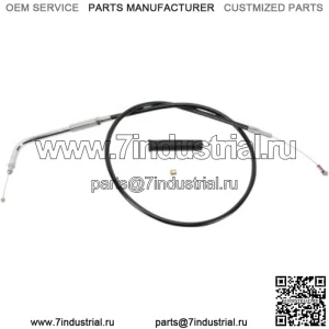 Черный виниловый холостой трос, стандартная длина 30 OE 56309-96 Harley Sportster 883 XL 96-03 (Для: Harley-Davidson)