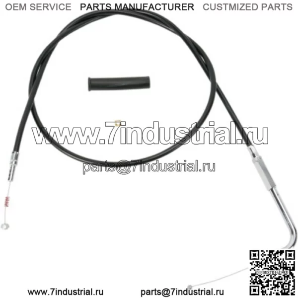 Черный виниловый холостой трос, стандартная длина 30 дюймов, OEM 56885-07 Harley Sportster XL 07-20 (для: Harley-Davidson)