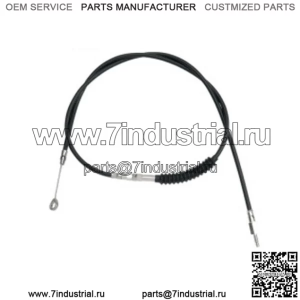 78 11/16-дюймовый черный виниловый удлиненный трос сцепления Harley Softail Dyna Touring XL 86-13 (для: Harley-Davidson)