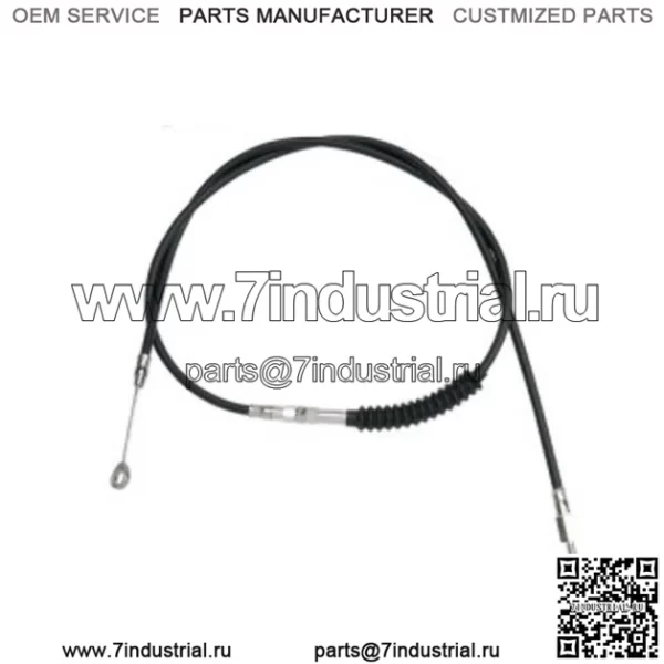 HE 62 11/16" Черный виниловый трос сцепления OE 38667-08A Harley 08-16 Touring (Для: Harley-Davidson)