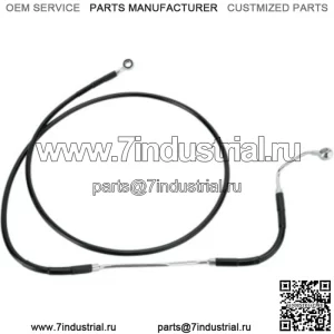 8" 70 3/4 удлиненная черная виниловая верхняя тормозная магистраль Harley Touring 09-13 ABS (для: Harley-Davidson)