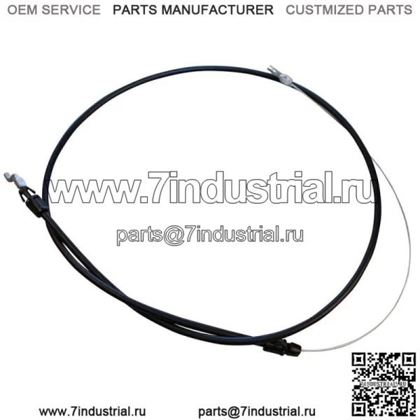 746-1113 Трос управления ножом. 946-1113 Подходит для MTD: большинства моделей косилок с толкателем.