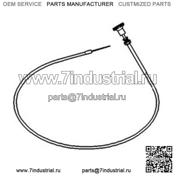 Трос дроссельной заслонки подходит для John Deere M 330 1010 320 40 AT12896 - Image 3