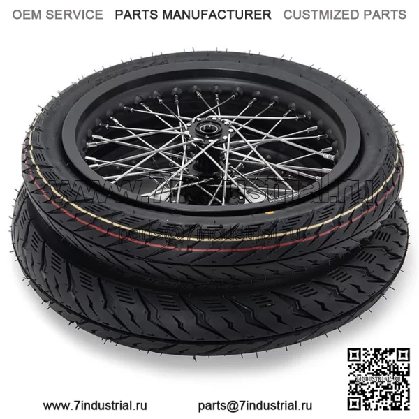 Новый дизайн 14*2,15 комплектов колес Supermoto со спицами для Talaria Sting