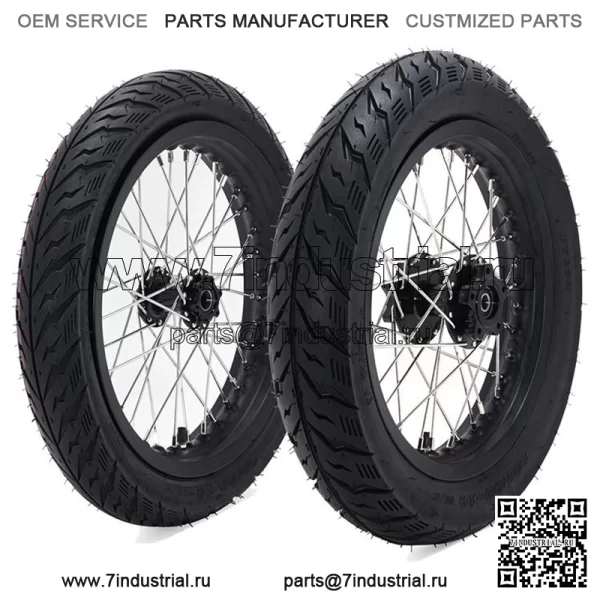 Новый дизайн 14*2,15 комплектов колес Supermoto со спицами для Talaria Sting - Image 3