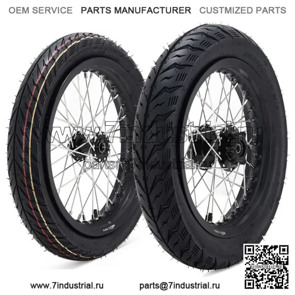 Новый дизайн 14*2,15 комплектов колес Supermoto со спицами для Talaria Sting - Image 4