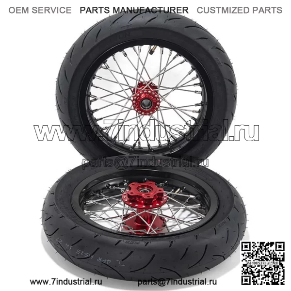 Новый дизайн комплектов спиц Supermoto для Sur-Ron Light Bee/Segway X160 X260 - Image 2