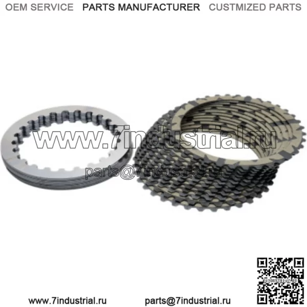 Комплект дисков сцепления Rekluse TorqDrive Performance Harley 90-97 Softail Touring Dyna (Для: Harley-Davidson)