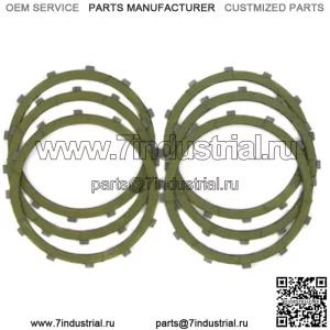 Комплект фрикционных дисков сцепления Aramid Specialties 6 Harley Big Twin 37931-84 (Для: Harley-Davidson)
