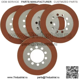 Комплект фрикционных дисков сцепления  Organic 5 Harley Big Twin 37930-68 (Для: Harley-Davidson)