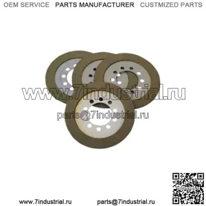 Комплект фрикционных дисков сцепления Aramid Specialties 4 Harley Big Twin 37930-41 (Для: Harley-Davidson)