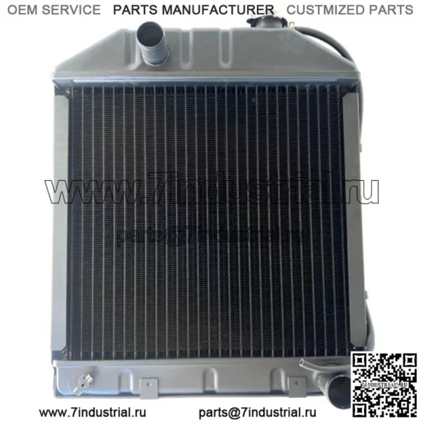 C7NN8005H Радиатор для тракторов Ford 2000 2600 3000 3600 4000 4450 4610 ряд 4