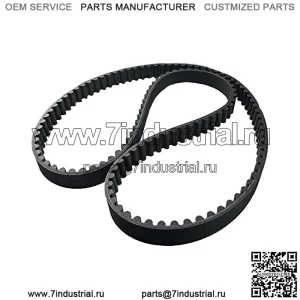 Задний приводной ремень 128T 1-1/8 дюйма подходит для Harley Davidson Sportster 883 1200 XL Buell 1991-2003, замена 40022-91 1204-0042