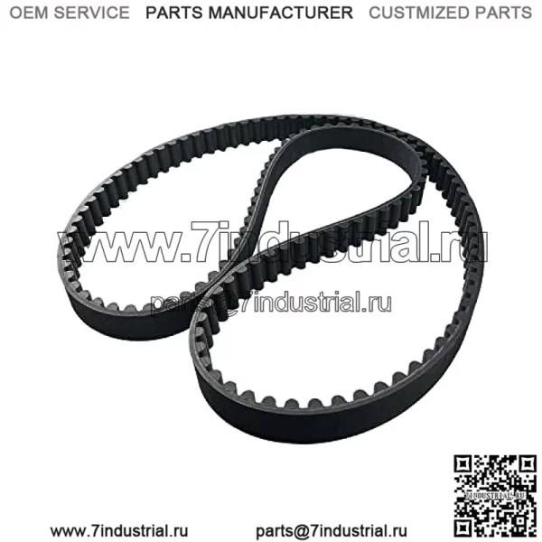 Задний приводной ремень 128T 1-1/8 дюйма подходит для Harley Davidson Sportster 883 1200 XL Buell 1991-2003, замена 40022-91 1204-0042