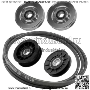Приводной ремень со шкивами для John Deere X120 X125 X140 X145 X155R / M155885
