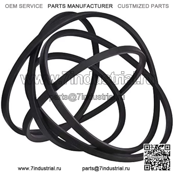 532197253 Ремень палубы 1/2" X 100 1/4" Совместим с Husqvarna 32197253 592855001 AYP 197253 532197253 592855001 Ariens 21546422 21547025 21547238 Улан 429636 197253 - Image 2