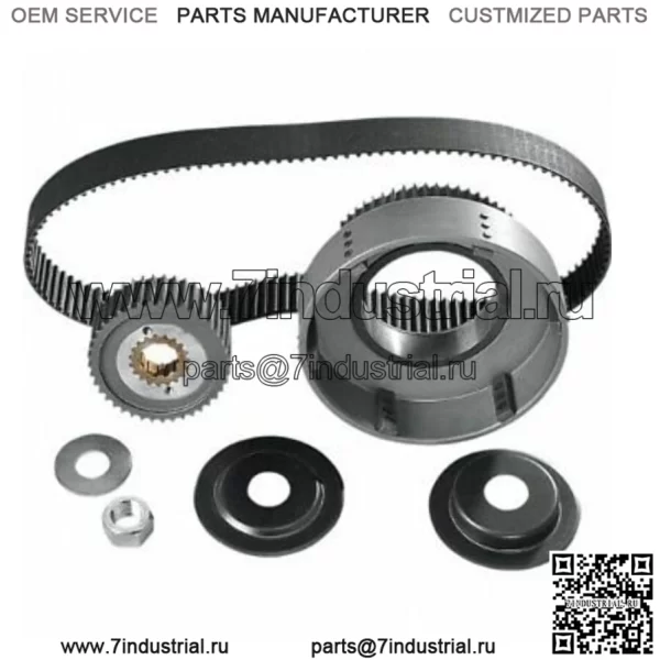 Новый ременный привод BDL Belt Drives Ltd 8 мм 1,5 дюйма 1965-1978 годов Electric Harley Shovelhead (для: Harley-Davidson)