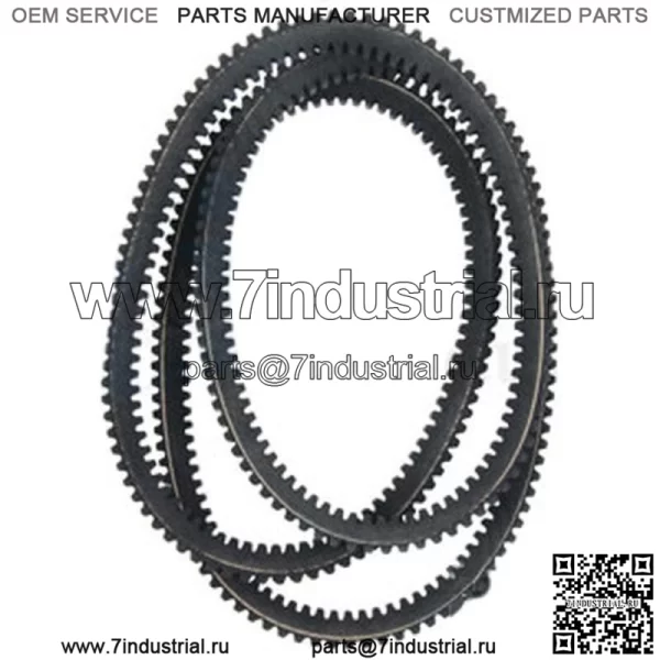 Ремень палубы подходит для John Deere № M144677 и M143019. 9/16 х 63-7/16