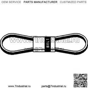 Новый ремень OEM-спецификации подходит для газонокосилок Kubota ZD326 ZD331 72 дюйма с вырезами 265-794