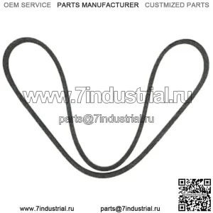 Ремень румпеля A50, совместимый с Craftsman 132801 (1/2 x 52 дюйма) 4L520