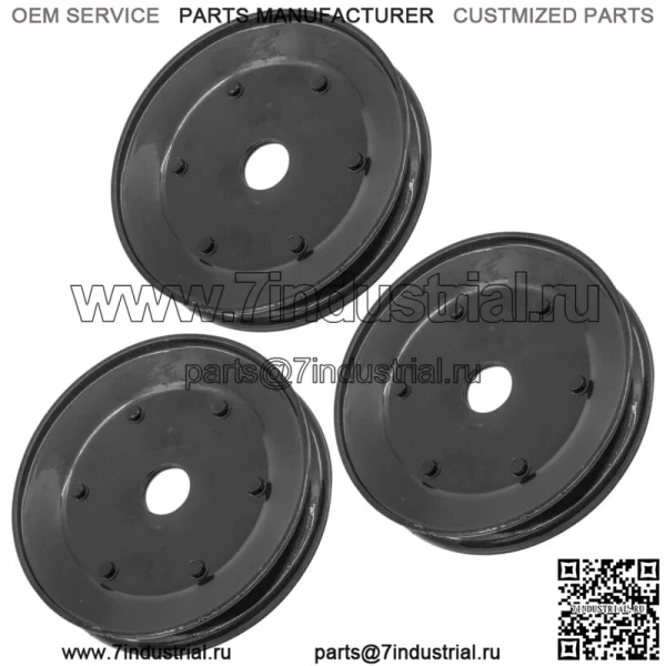 Шкив для деки Cub Cadet 19A40015 19B40015 208 209 190-208-100 44 дюйма 48 дюймов 3 шт. - Image 3