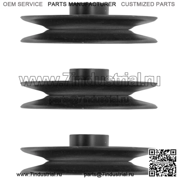 Шкив деки для John Deere MZ и MZ Magnum — 48 дюймов 2010–2011 2013–2017 2019–2023 3x - Image 4
