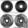 Приводные шкивы для John Deere X135R X140 X145 X155R AM118447 GX20287 AM103019 - Image 5