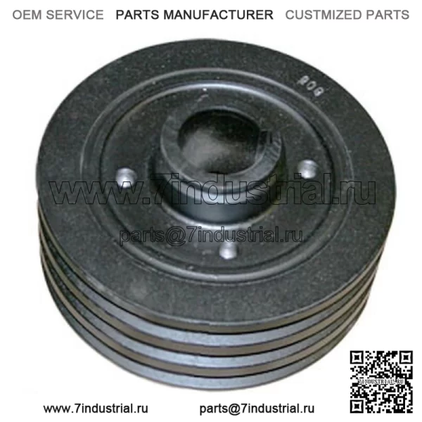 D8NN6316AC Шкив демпфера коленчатого вала подходит для Ford New Holland 7910 8210 8530