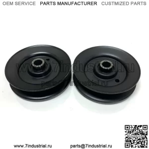 Комплект из 2 V-образных натяжных шкивов для MTD, Cub Cadet, Troy Bilt 756-04325, 956-04325