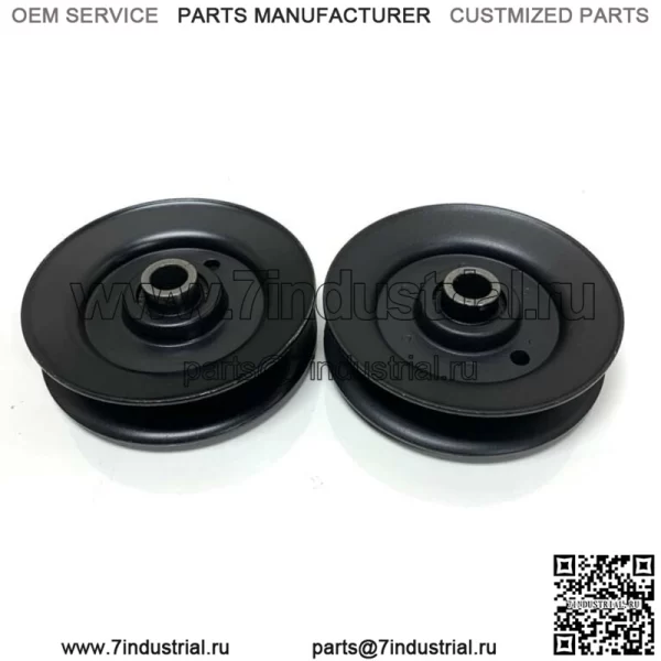 Комплект из 2 V-образных натяжных шкивов для MTD, Cub Cadet, Troy Bilt 756-04325, 956-04325